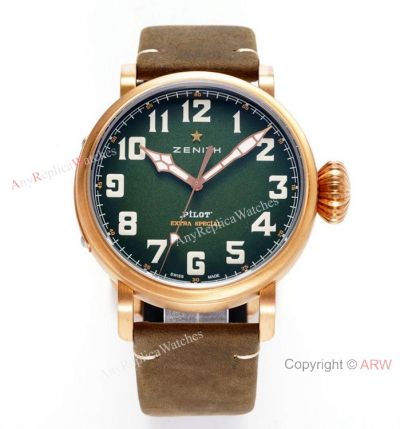 Swiss Grade Replica Zenith Pilot Type 20 Extra Special Watch Bronze Case